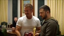 Sean Penn gives Volodymyr Zelensky his Oscar as ‘symbol of faith’ until end of war in Ukraine