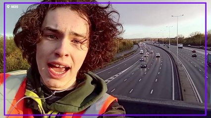 Download Video: Jesse, Sam, Isabel, Louise: Meet the Just Stop Oil protesters sitting above the M25