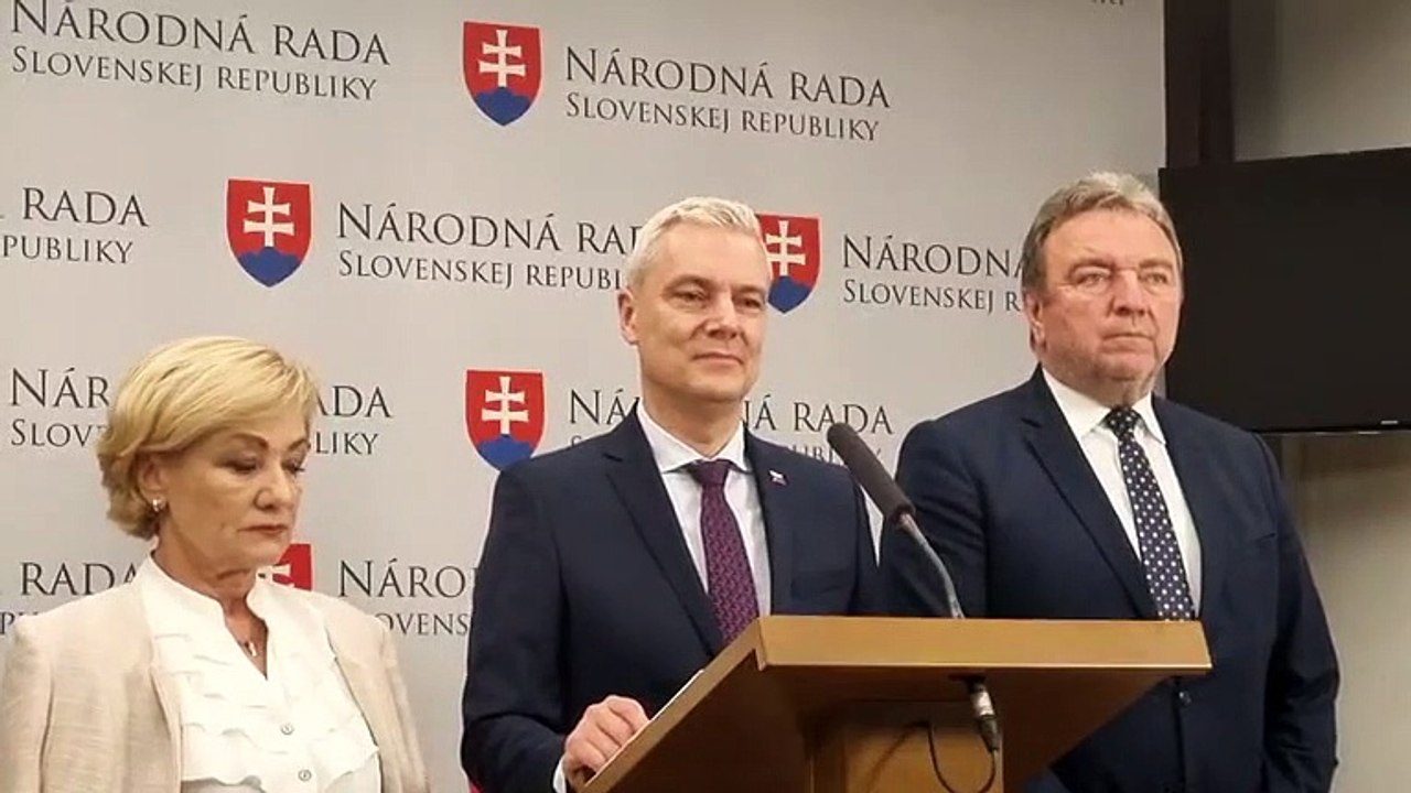 ZÁZNAM: TK strany Hlas-SD - aktuálna situácia