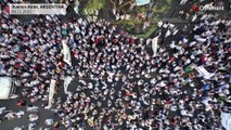 Argentine : médecins et infirmiers dans la rue pour réclamer des hausses de salaires