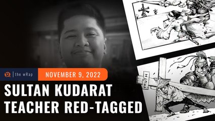 Red-tagging preceded murder of Sultan Kudarat teacher-cartoonist