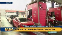 ¡Atención conductores! Peajes de Lima Expresa ya cuentan con pago sin contacto