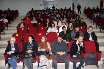 Üniversite öğrencilerine 'bağımlılıkla mücadele' konferansı