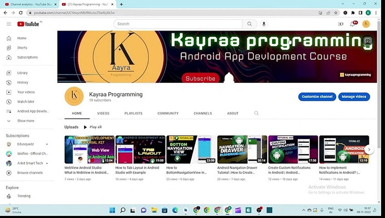 Services in Android with Example | Android App Development Tutorial