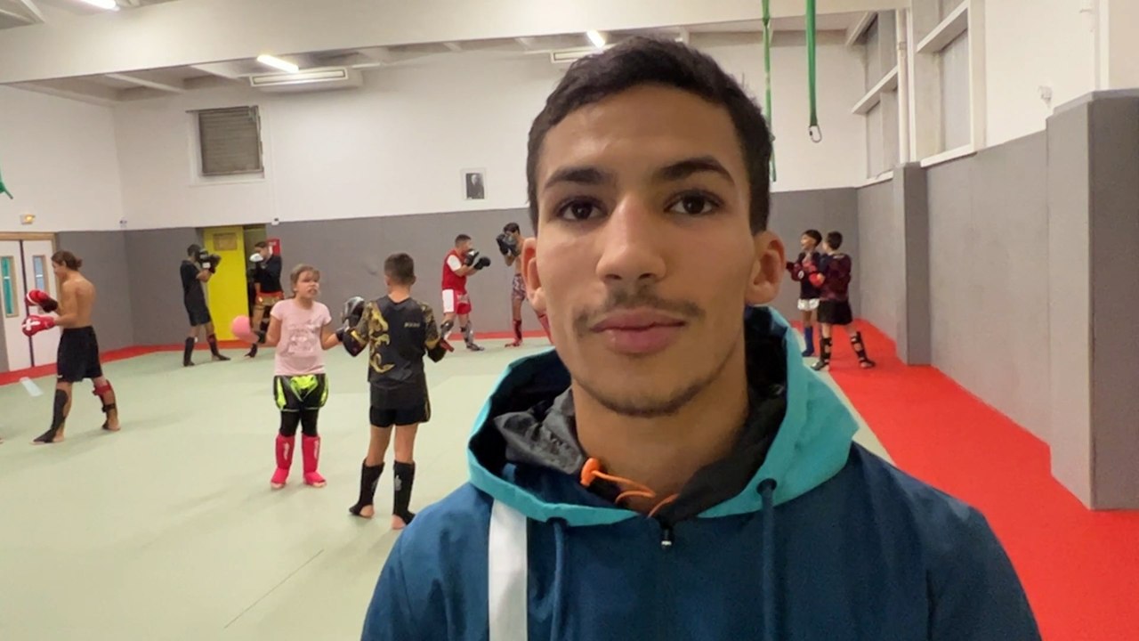 Interview maritima: le kickboxeur d'Istres Ismaël Fajry avant l'Euro et son 1er combat pro