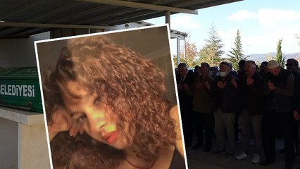 Trafik kazasında hayatını kaybeden Yaren Bayram, toprağa verildi