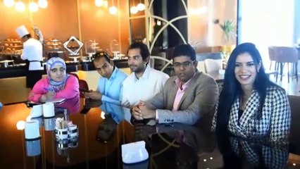 جانب من مشاركة شباب الباحثين بالخارج في جلسة بـ"مؤتمر المناخ وتخصصات شباب الباحثين بالخارج