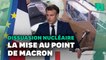 Macron sur la dissuasion nucléaire : « gardons-nous de dramatiser » certains propos