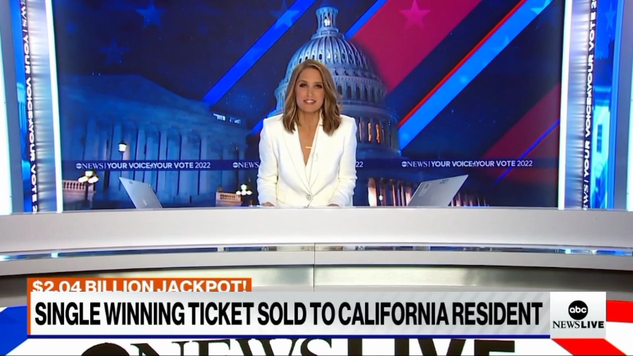 Single ticket wins record $2.04 billion Powerball jackpot #abcnews #abc #goodmorningamerica