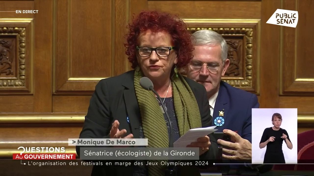 "Les festivals seront-ils sacrifiés pour les Jeux Olympiques ?" interpelle M. De Marco (EELV)