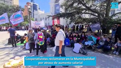 Cooperativistas reclamaron en la Municipalidad por atraso de aumento salarial