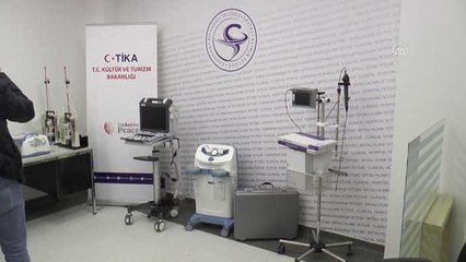 KALKANDELEN - TİKA'dan Kalkandelen Klinik Hastanesine ekipman desteği