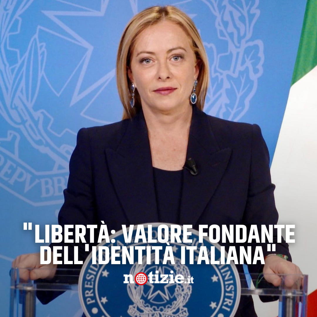 Video Premier Meloni: il videomessaggio nel Giorno della Libertà