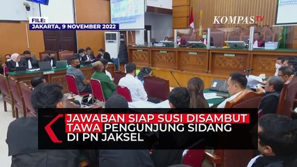 Jawaban Siap Susi Disambut Tawa Pengunjung Sidang di PN Jaksel
