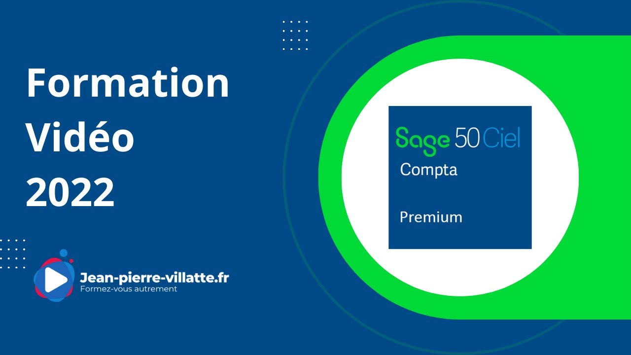 SAGE 50C CIEL Compta 2022  Présentation de la formation