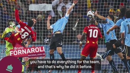 Fornaroli backs Suarez's handball decision from 2010 World Cup