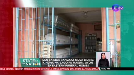 Ilan sa mga bangkay mula Bilibid, kinuha na bago pa masuri, ayon sa Eastern Funeral Homes | SONA