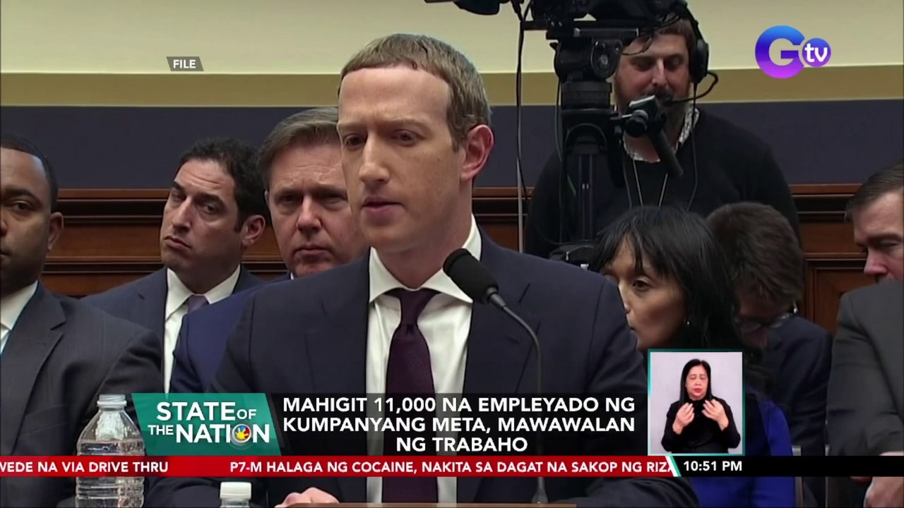 Mahigit 11,000 na empleyado ng kumpanyang Meta,...
