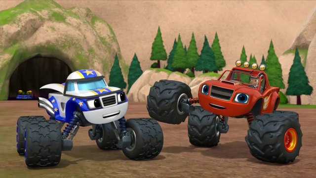 ¡Blaze encuentra el tesoro perdido! | Blaze and the Monster Machines | cartoon for kids