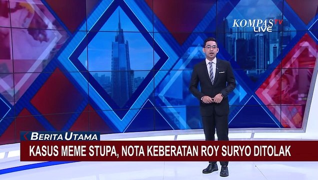 Kasus Meme Stupa, Nota Keberatan Roy Suryo Ditolak oleh Majelis Hakim PN Jakbar!