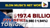 Musk sold $3.95-B worth of Tesla shares; his net worth now below $200-B