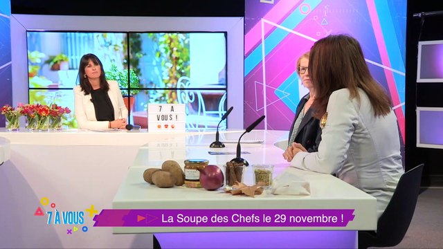 7 à vous zoome cette semaine sur la nouvelle édition de La Soupe des Chefs de Saint-Etienne et vous dévoile une des 20 recettes de soupes qui sont au menu de ce RDV solidaire !