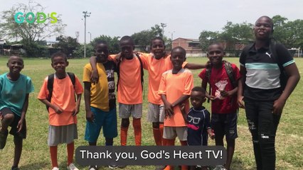 SUPPORTING COLOMBIA'S FUTURE FOOTBALLERS!  | God's Heart TV