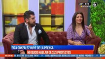 Eiza González intento huír de la prensa mexicana