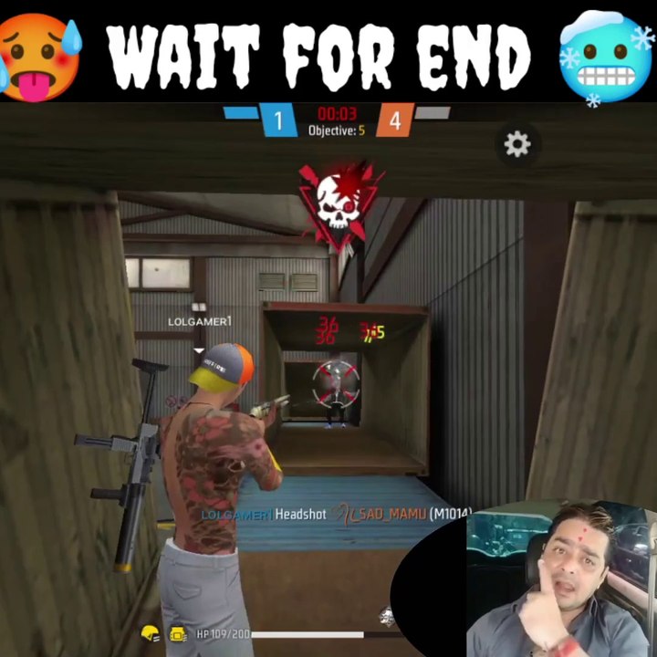 Wait For End | Free Fire Shorts | GARENA FREEFIRE | Gamerz Zone