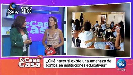 ¿Qué hacer si existe una amenaza de bomba a una instituciones educativas?