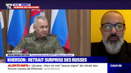 Retrait de Kherson: l'échec russe face à l'avancée ukrainienne ?
