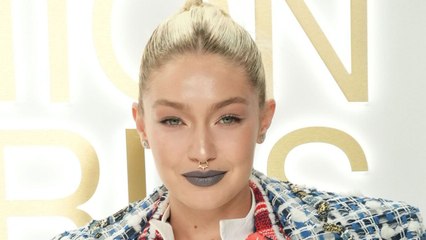 Gigi Hadid Paired Every Pattern Possible With a High-Waisted Red, White, and Blue Jockstrap