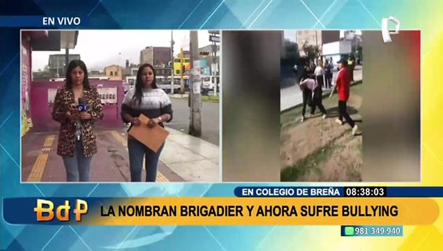 Breña: Escolar fue nombrada brigadier y desde entonces sufre bullying
