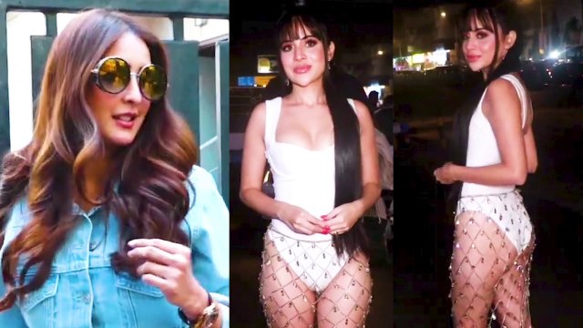 Chahat Khanna Interview Of Her Upcoming Project At Mad Studio | Urfi Javed Spotted ||