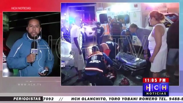 Accidente vial deja varias personas heridas en la capital