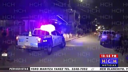 Desconocidos ultiman a una persona en el barrio San Martín de Danlí, El Paraíso
