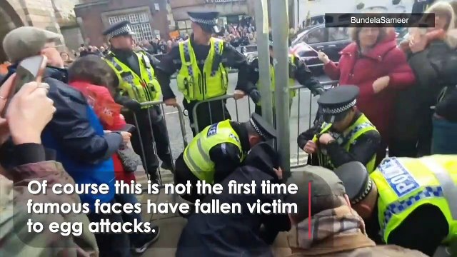 Egg on your face - 7 other times famous faces were egged