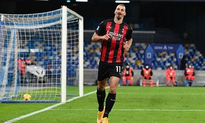 "ميلان" يسعى إلى تمديد عقد إبراهيموفيتش في يناير المقبل