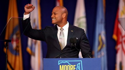Democrat Wes Moore makes history as Maryland’s first Black governor