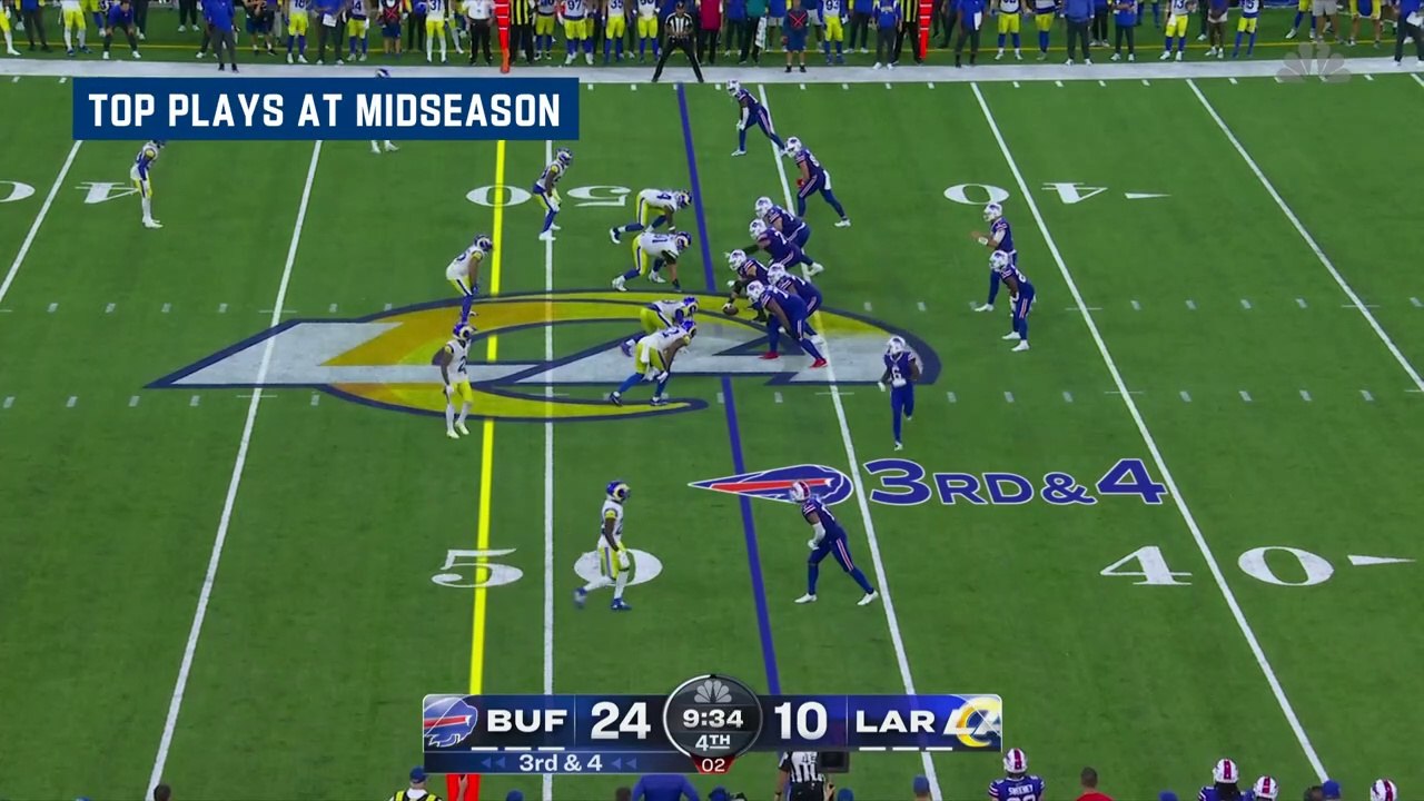 Top Plays at Midseason | NFL Match Today | NFL 2022 Highlights | Sports World