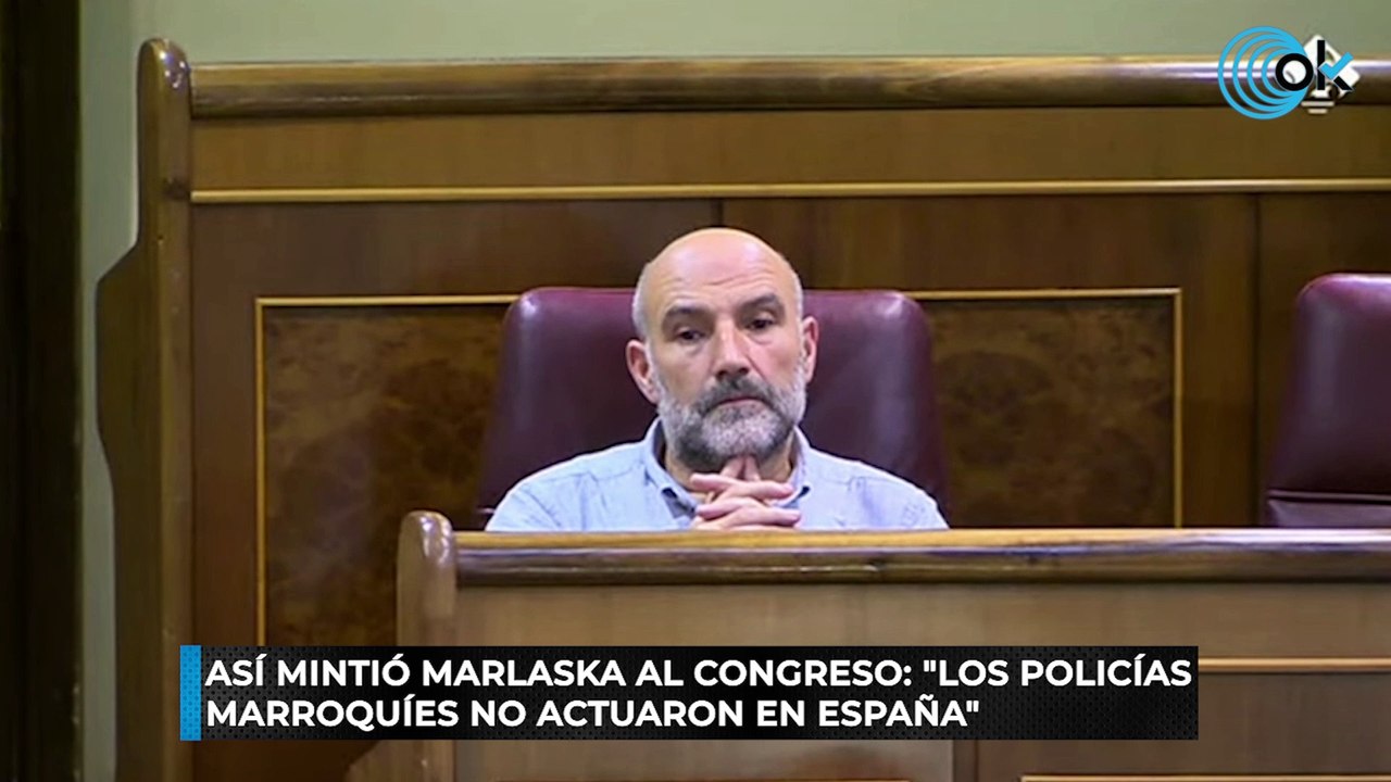 Así mintió Marlaska al Congreso: "Los policías marroquíes no actuaron en España"