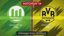 Dortmund fall to improving Wolfsburg