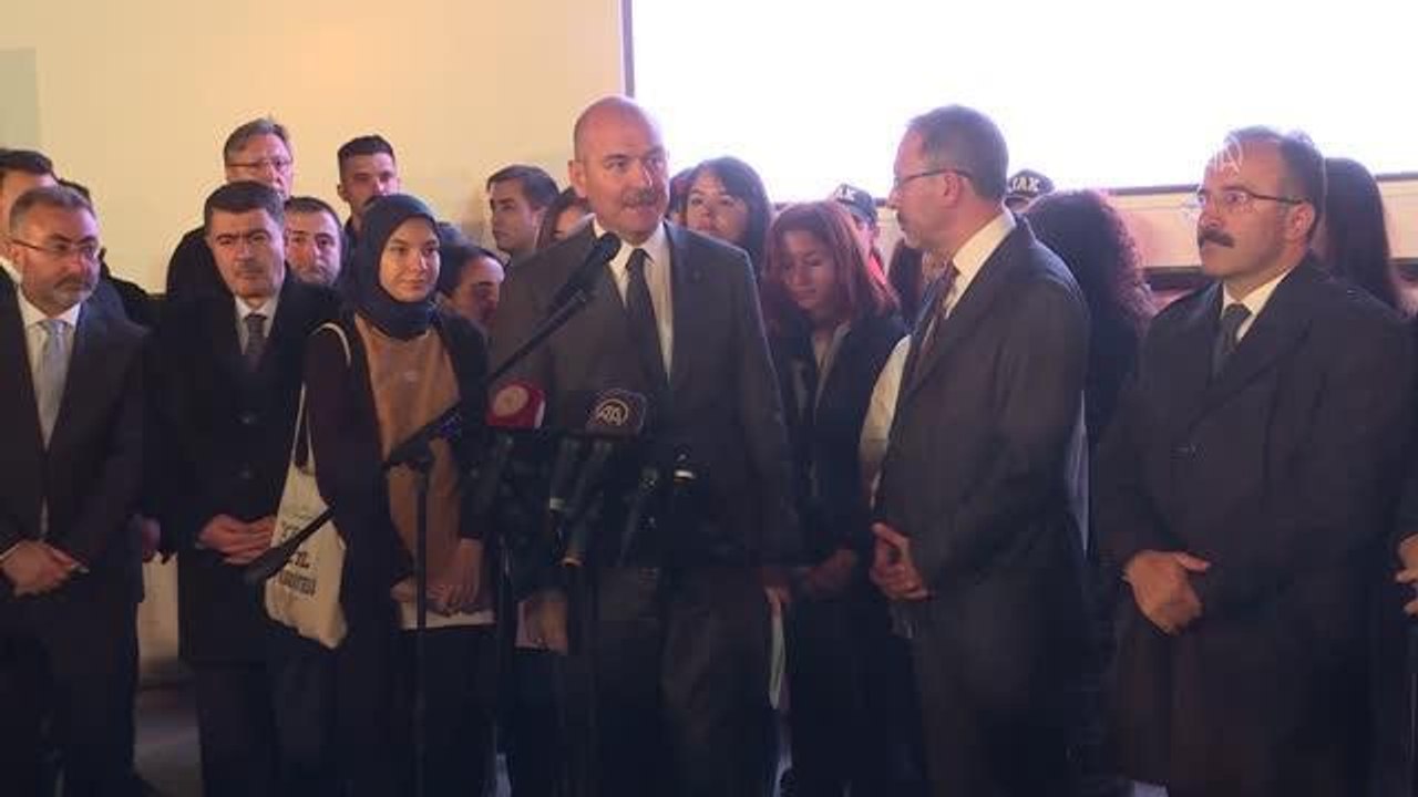 Soylu: "Deprem anında toplu nasıl hareket edebileceğimizi, nelerin olabileceğini hep beraber görebildik"