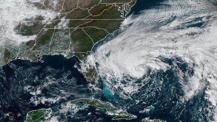 See Tropical Storm Nicole from space as it approaches Florida in time-lapse