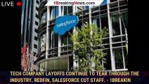 Tech company layoffs continue to tear through the industry. Redfin, Salesforce cut staff. - 1breakin