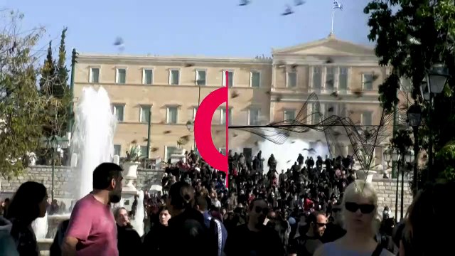 Greek strikers clash with police in Athens