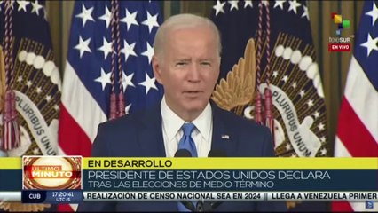 Joe Biden: El resurgimiento de la manufactura estadounidense ha generado más de 700 mil empleos