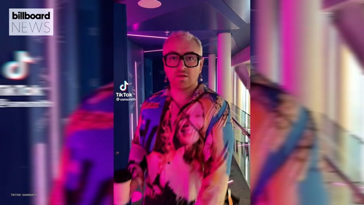 Sam Smith Caught Making TikToks In Hilarious New Video | Billboard News