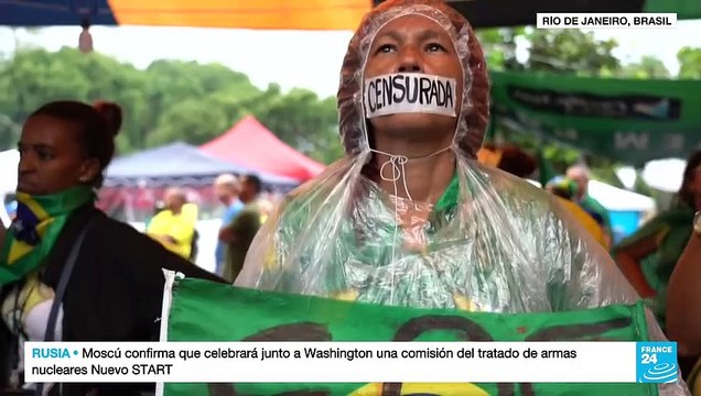Persisten en Brasil las protestas de los simpatizantes del presidente Jair Bolsonaro