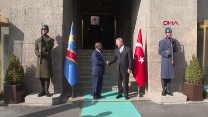 BAKAN AKAR, KONGOLU MEVKİDAŞIYLA GÖRÜŞTÜ